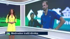 Medvedev trafil diváka