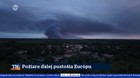 Požiare ďalej pustošia Európu