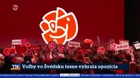 Voľby vo Švédsku tesne vyhrala opozícia