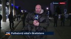 Futbalový ošiaľ v Bratislave