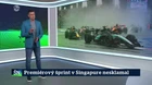 Premiérový šprint v Singapure nesklamal