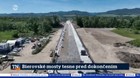 Bierovské mosty tesne pred dokončením