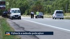 Výbuch a nehoda policajtov