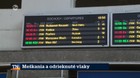 Meškania a odrieknuté vlaky
