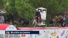 Bicykle na jazere