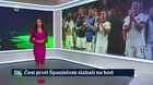 Česi proti Španielom siahali na bod