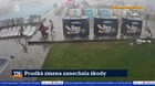 Prudká zmena zanechala škody