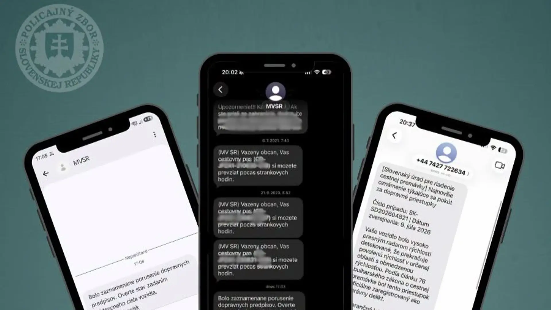 Podvodné SMS