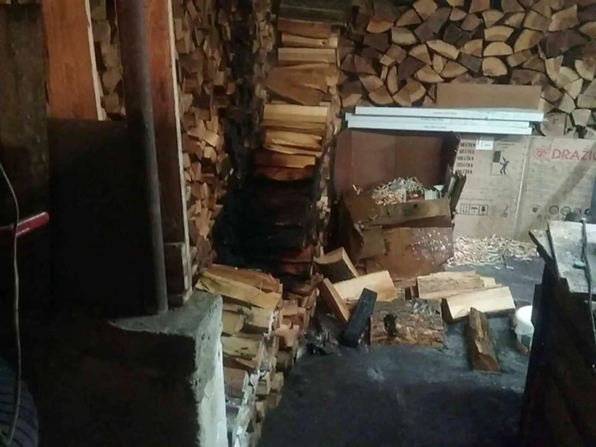 Nehoda v smere od obce Mokrance na obec Buzica.