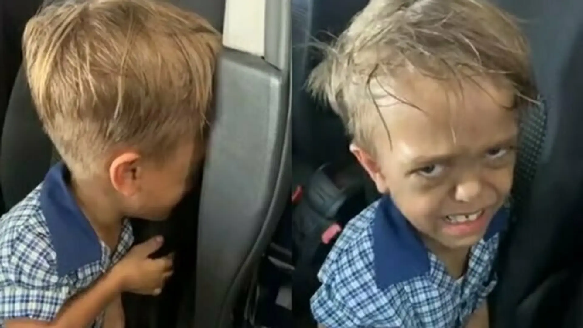 Quaden na rugbyovom zápase.
