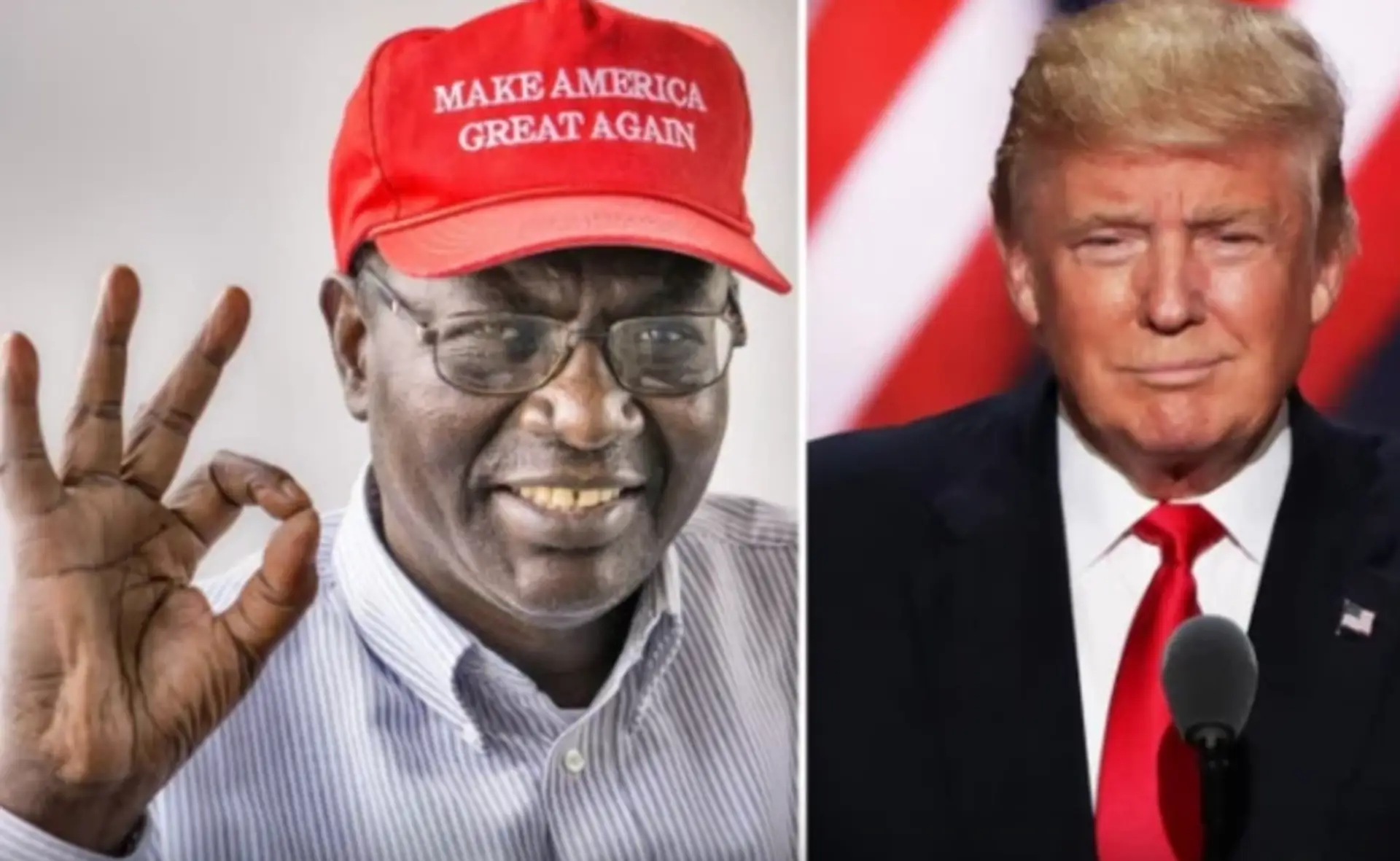Malik Obama volí Trumpa.