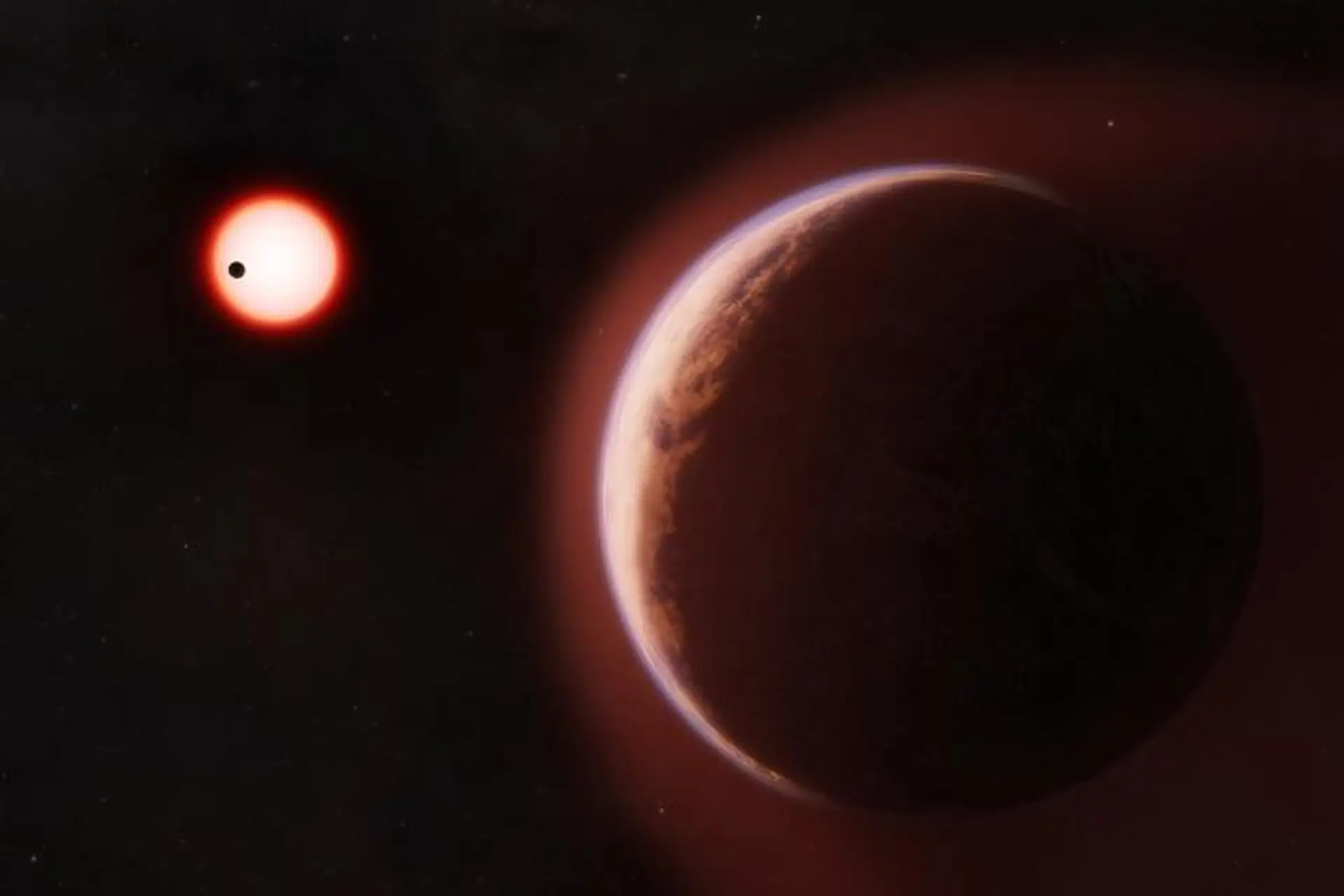 Vedci objavili skalnatú planétu s atmosférou.