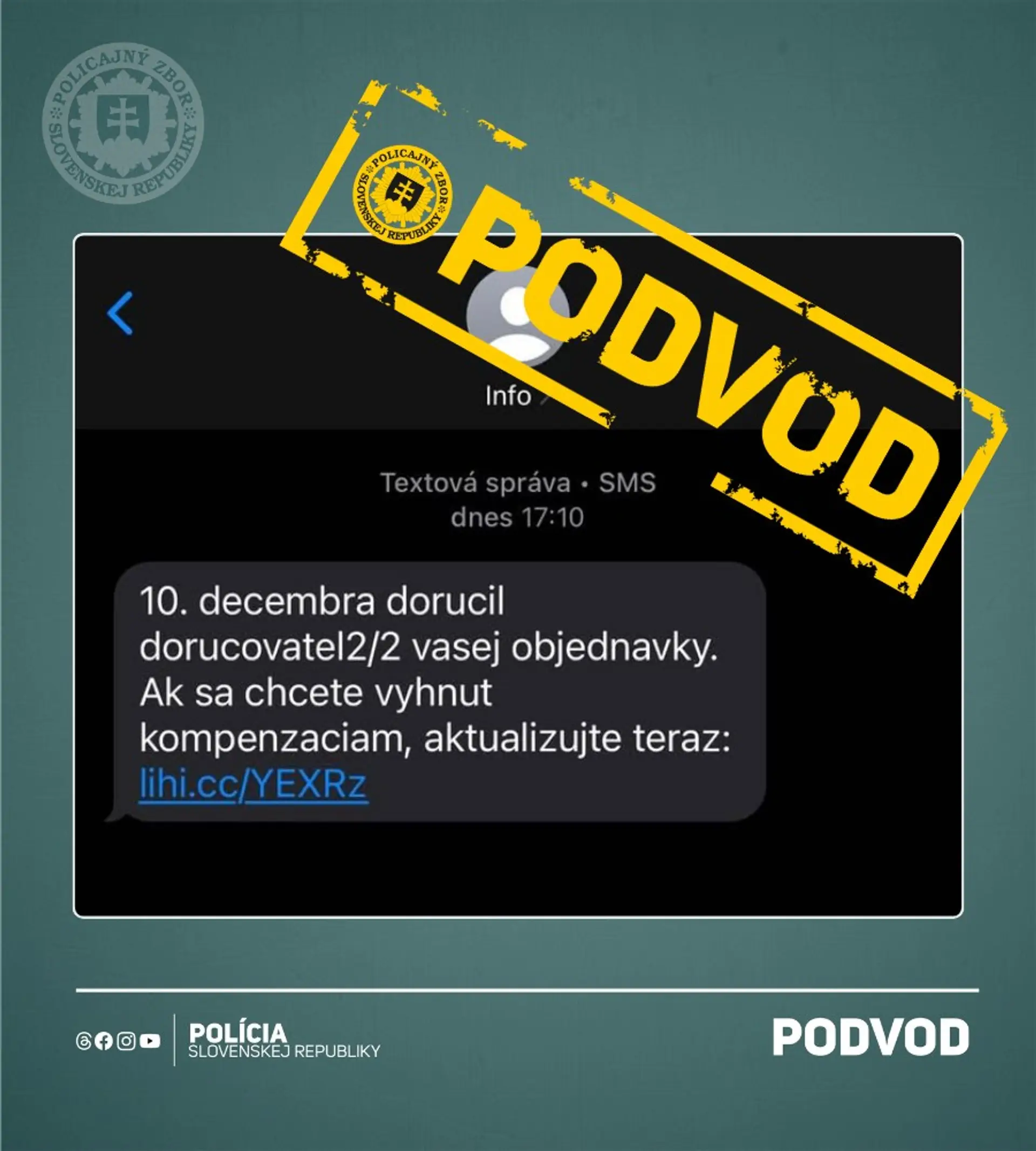 Polícia podvod