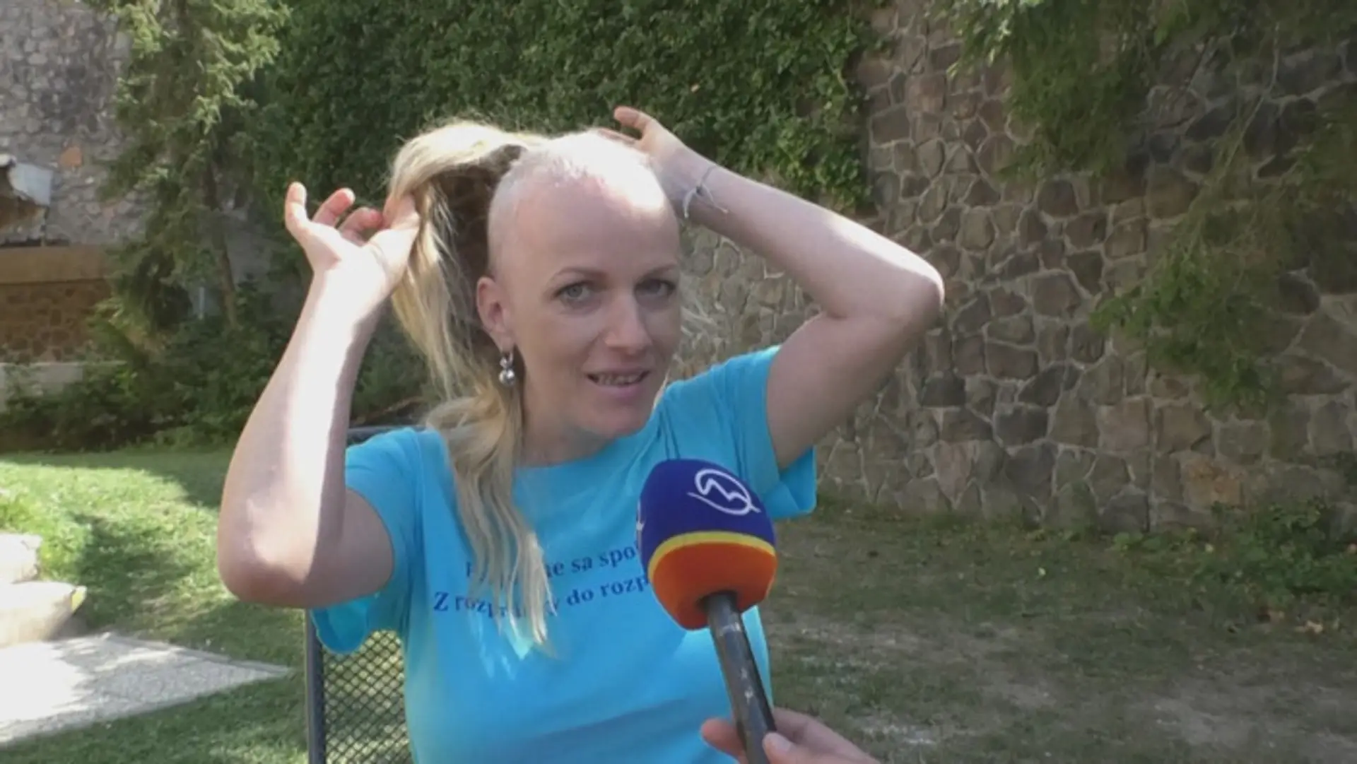 Onkologická pacientka Andrea Dubajová.