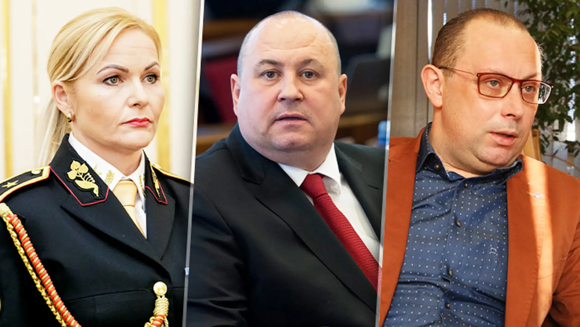 Jana Maškarová, Ivan Piliar, Radoslav Fedor. 