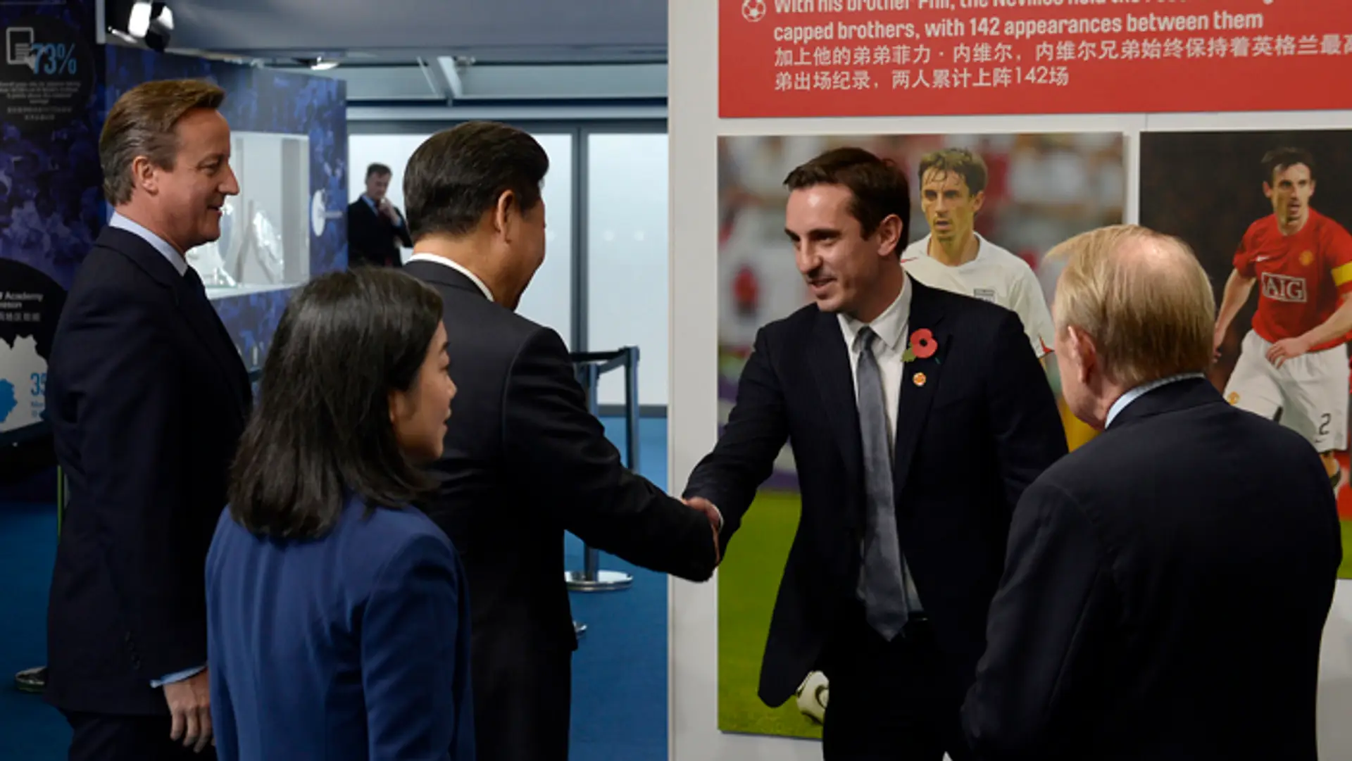 Gary Neville na archívnej snímke.