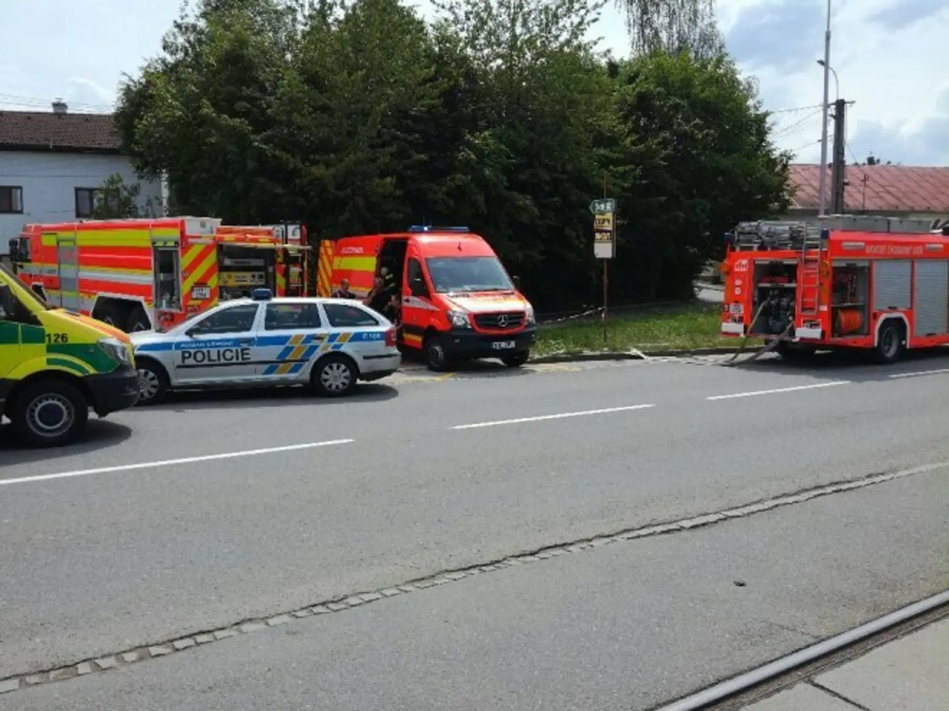 Muž sa zabarikádoval s bombou v dome v Ostrave