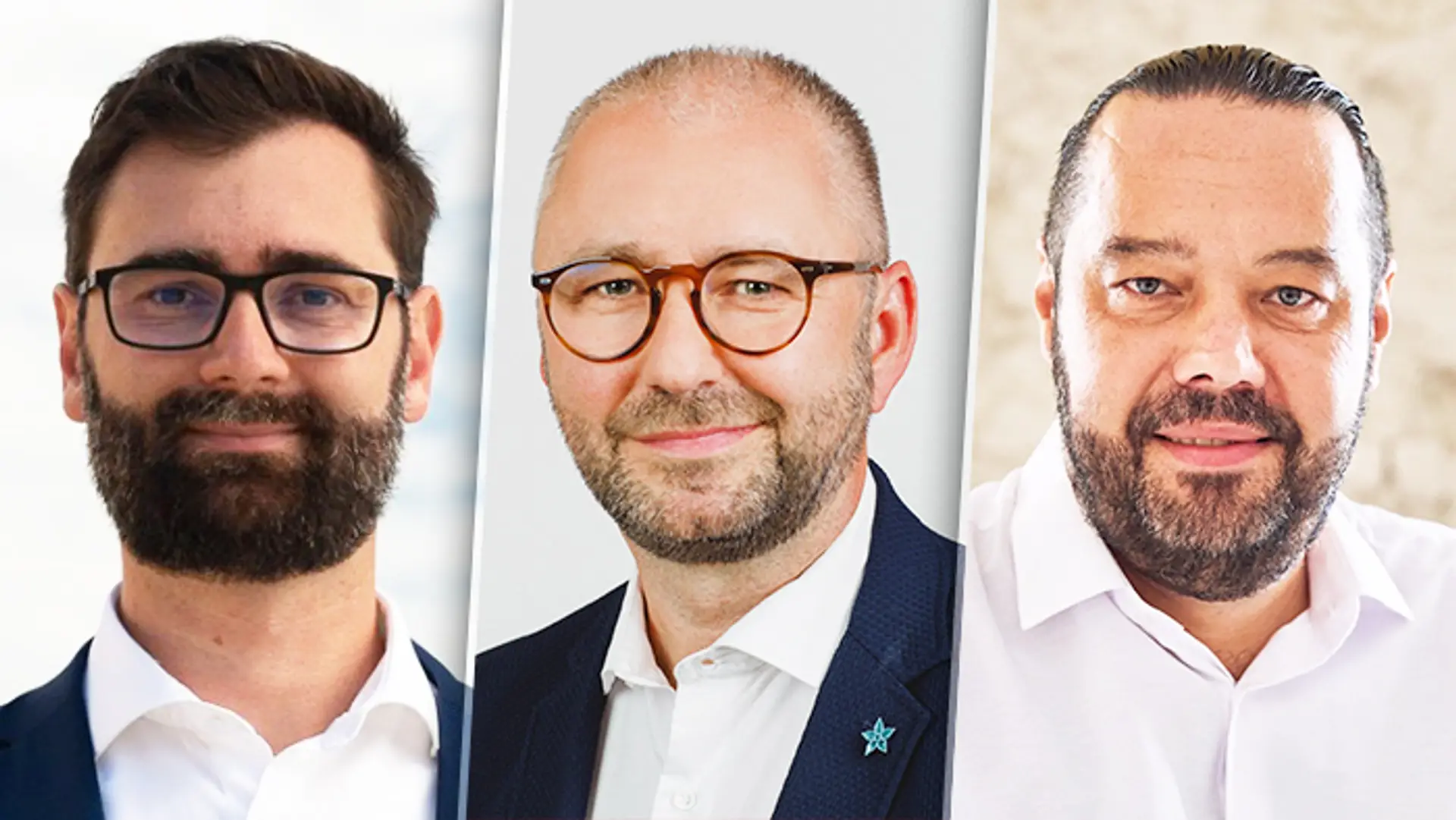 Marek Hattas, Igor Kršiak a Pavol Obertáš.