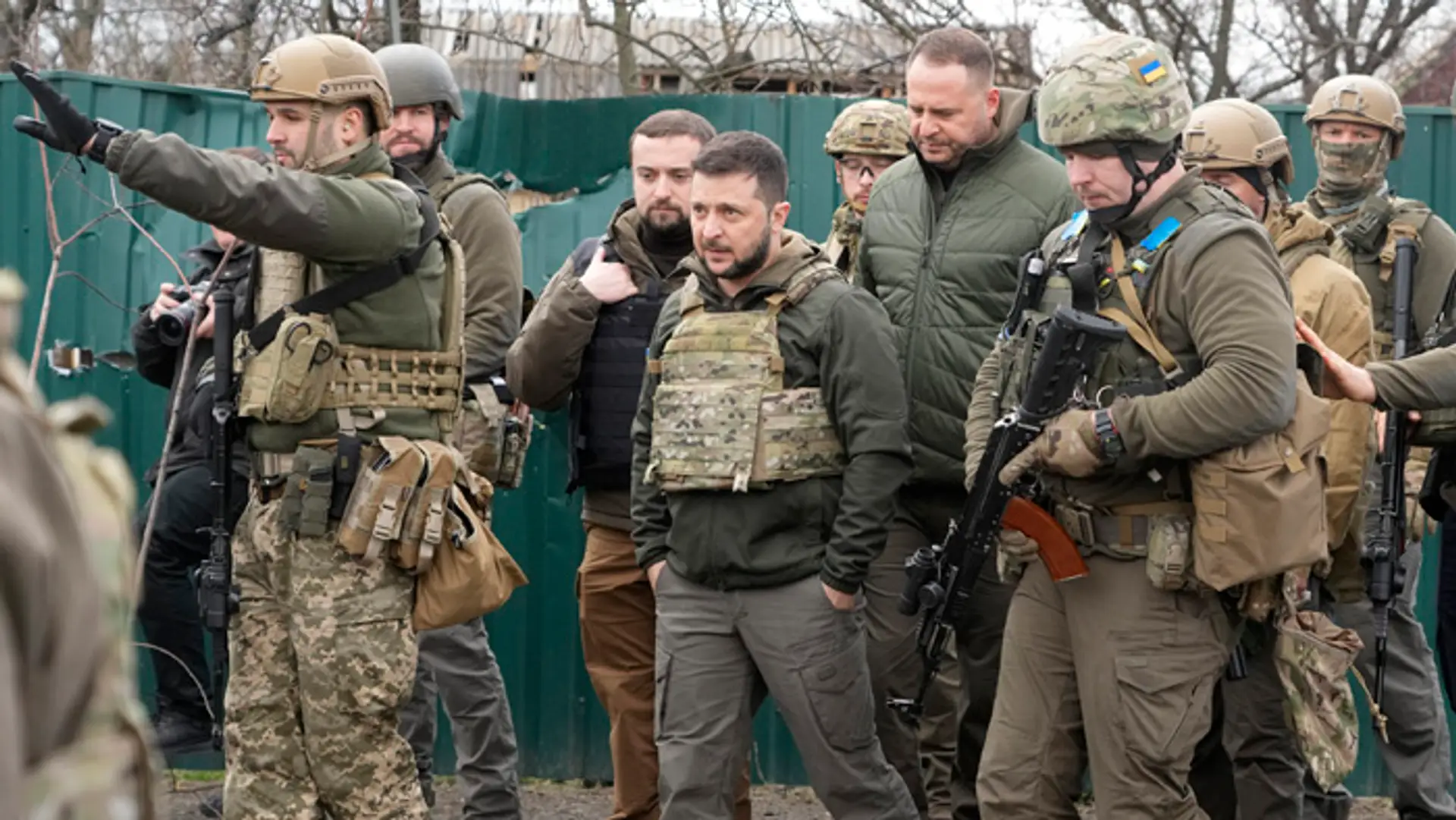 Ukrajinský prezident Volodymyr Zelenskyj.