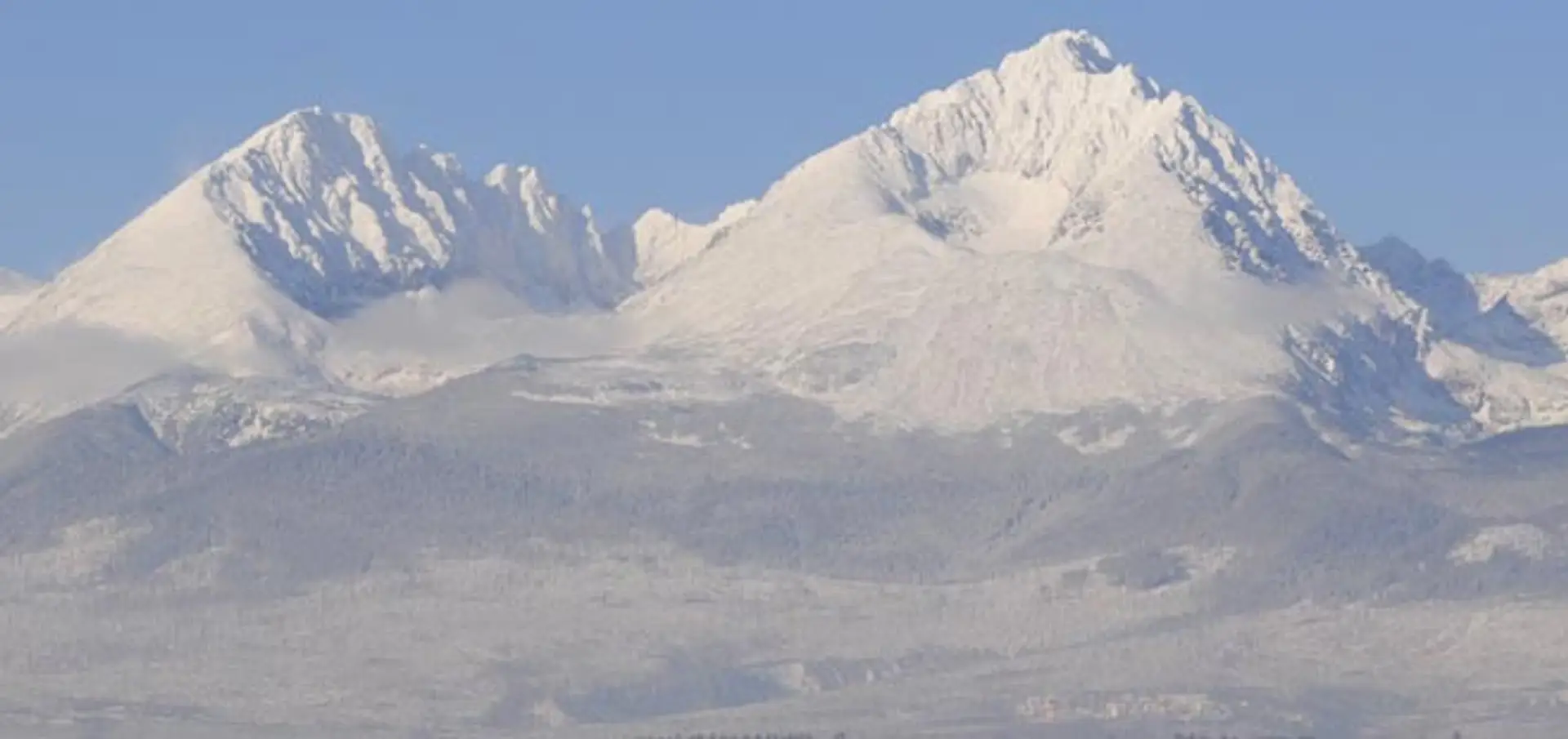 Vysoké Tatry sú pod snehom