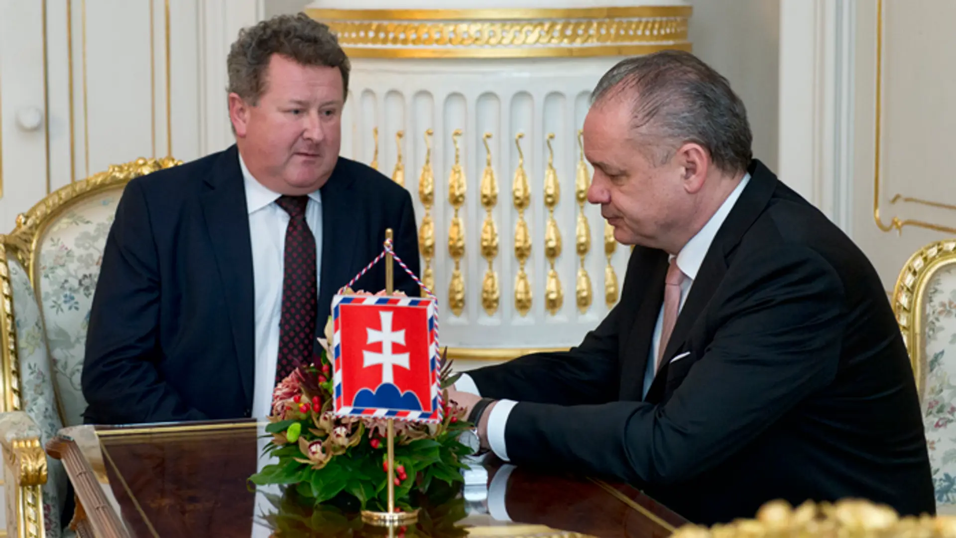 Jozef Holjenčík u prezidenta Andreja Kisku.