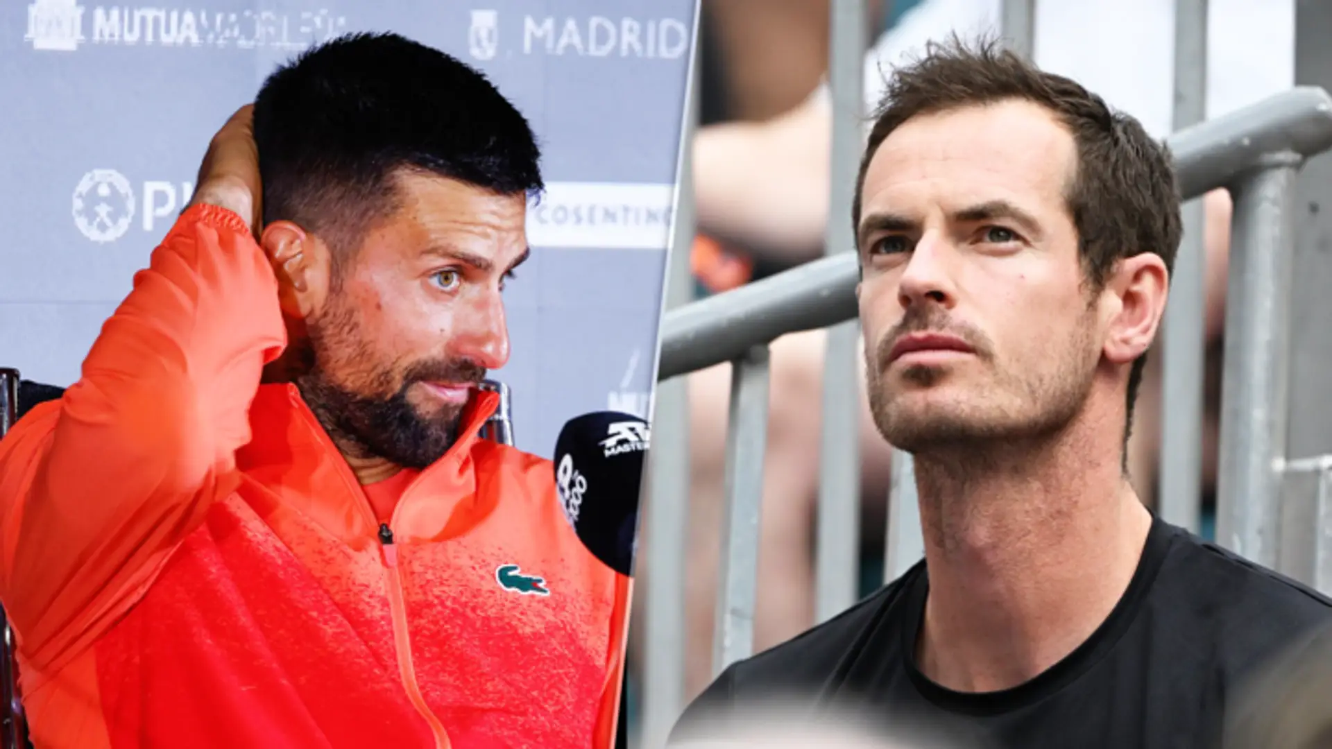 Novak Djokovič a Andy Murray