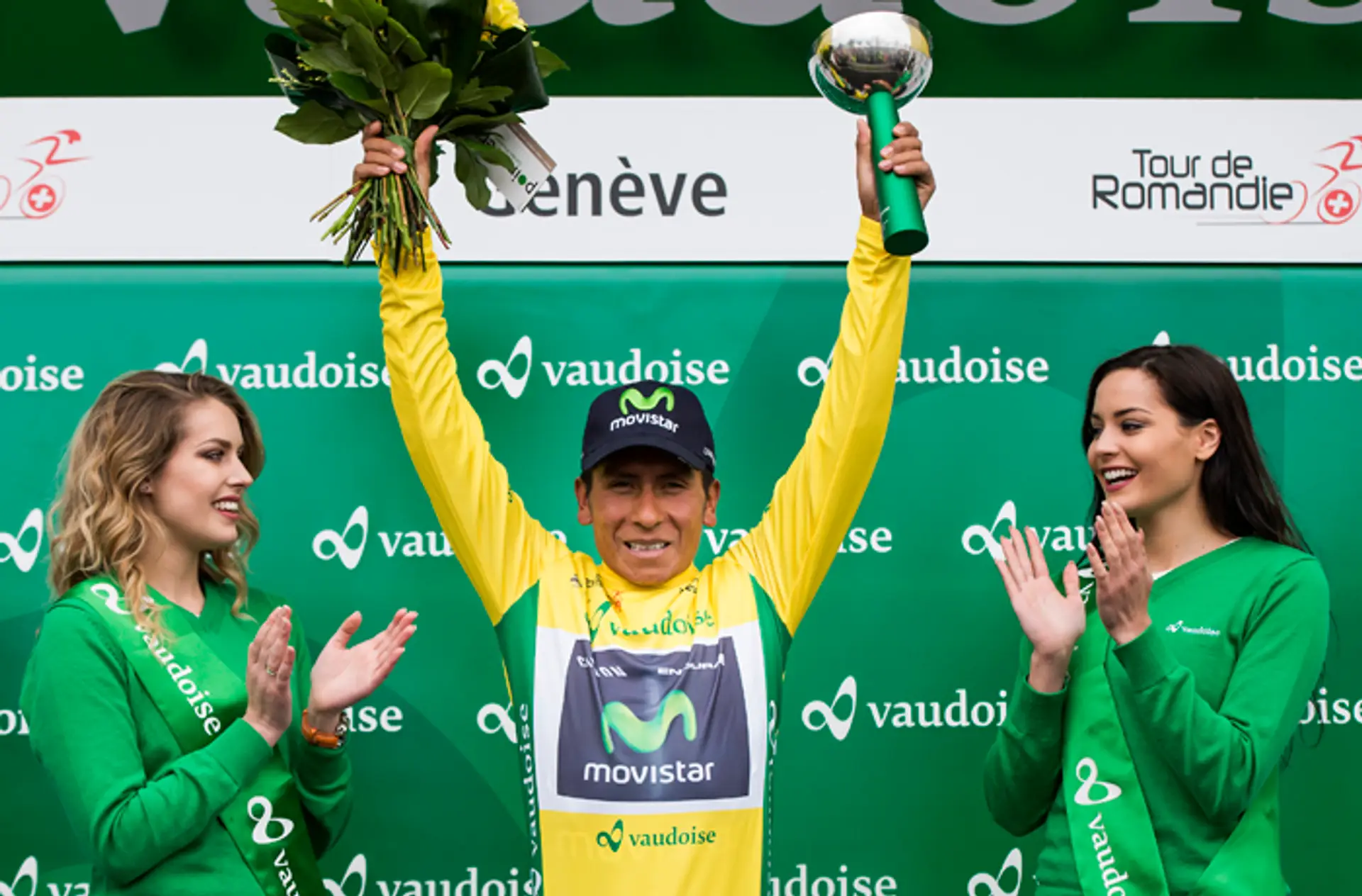 Kolumbijský cyklista Nairo Quintana.