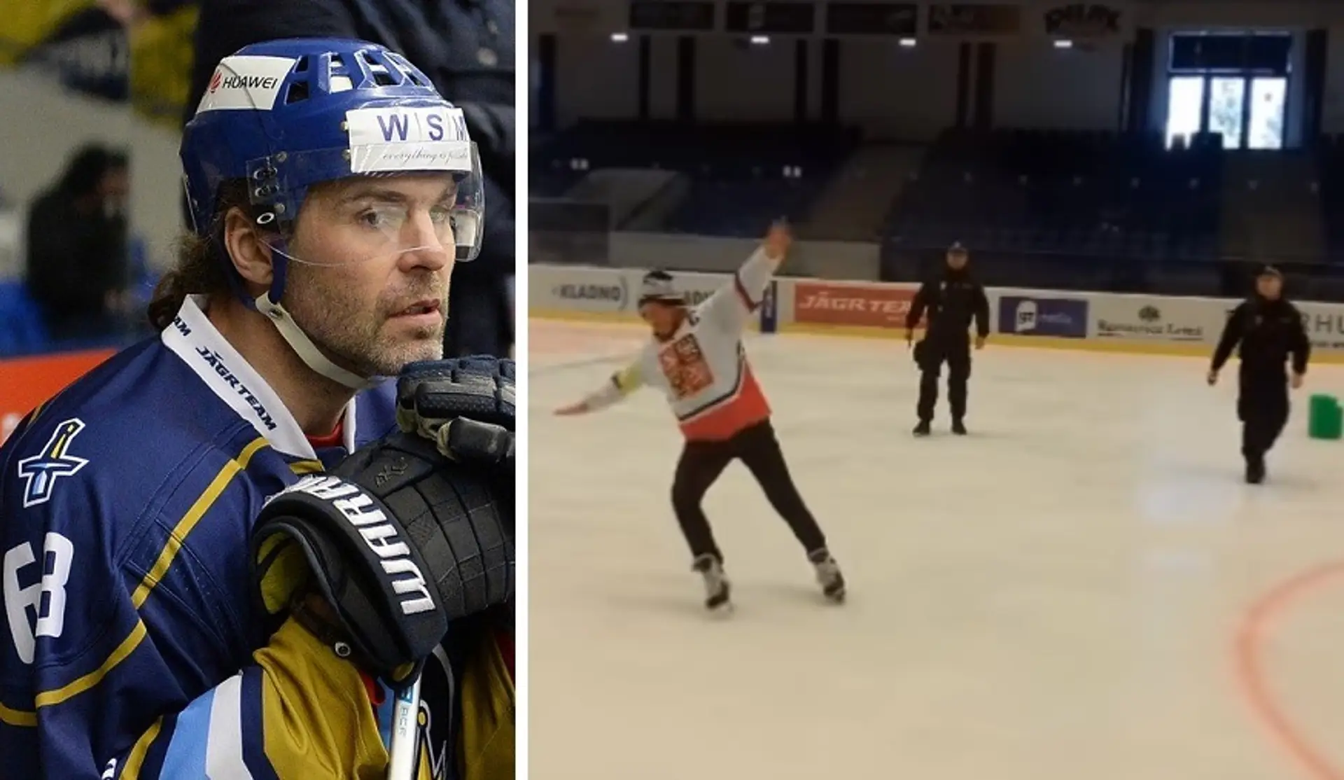 Tréning HC Rytíři Kladno narušil neznámy muž.