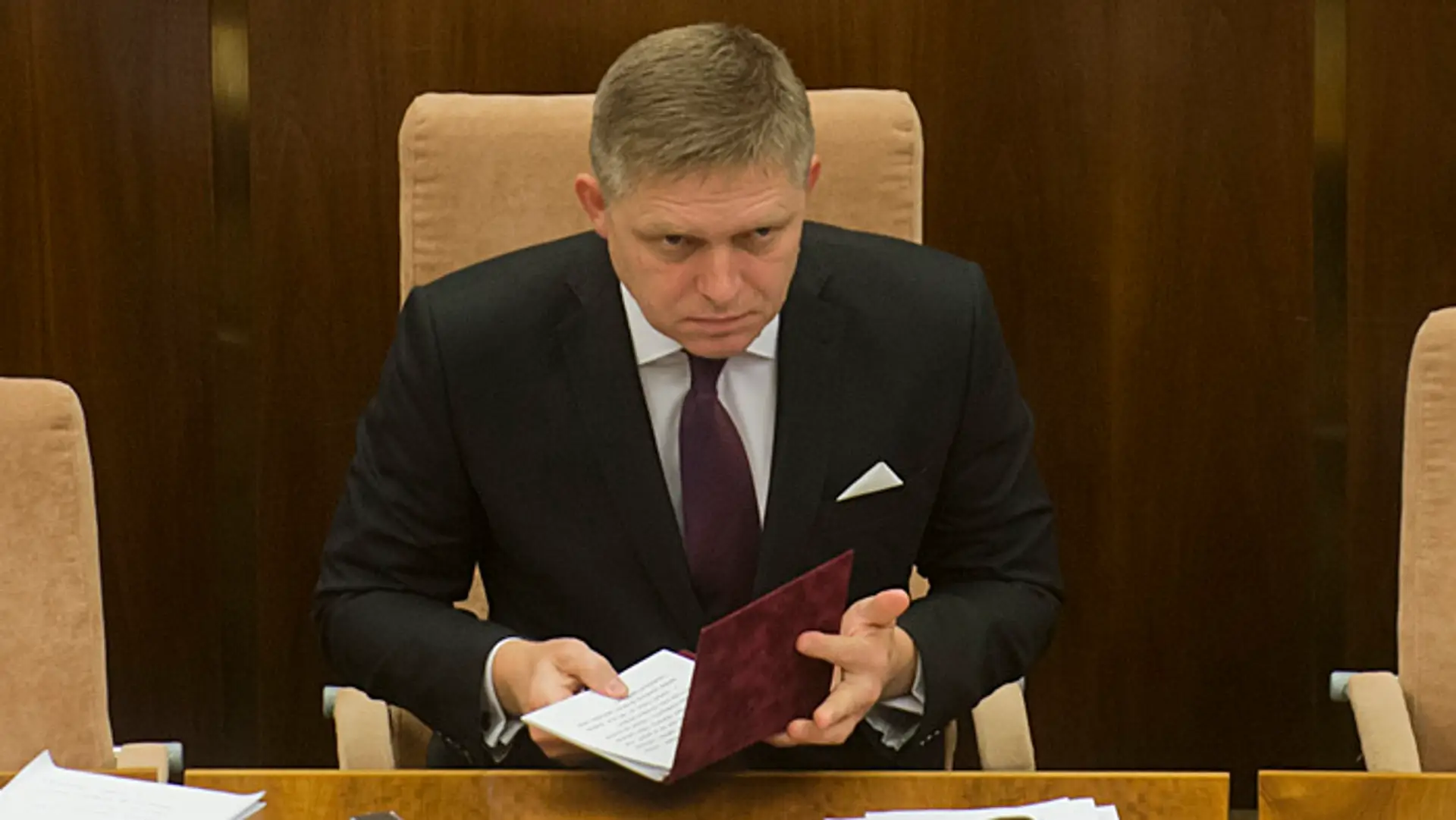 Premiér Robert Fico.