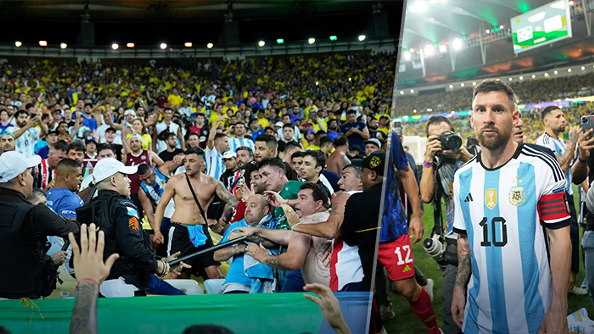 Brazílska polícia použila proti argentínskym fanúšikom obušky