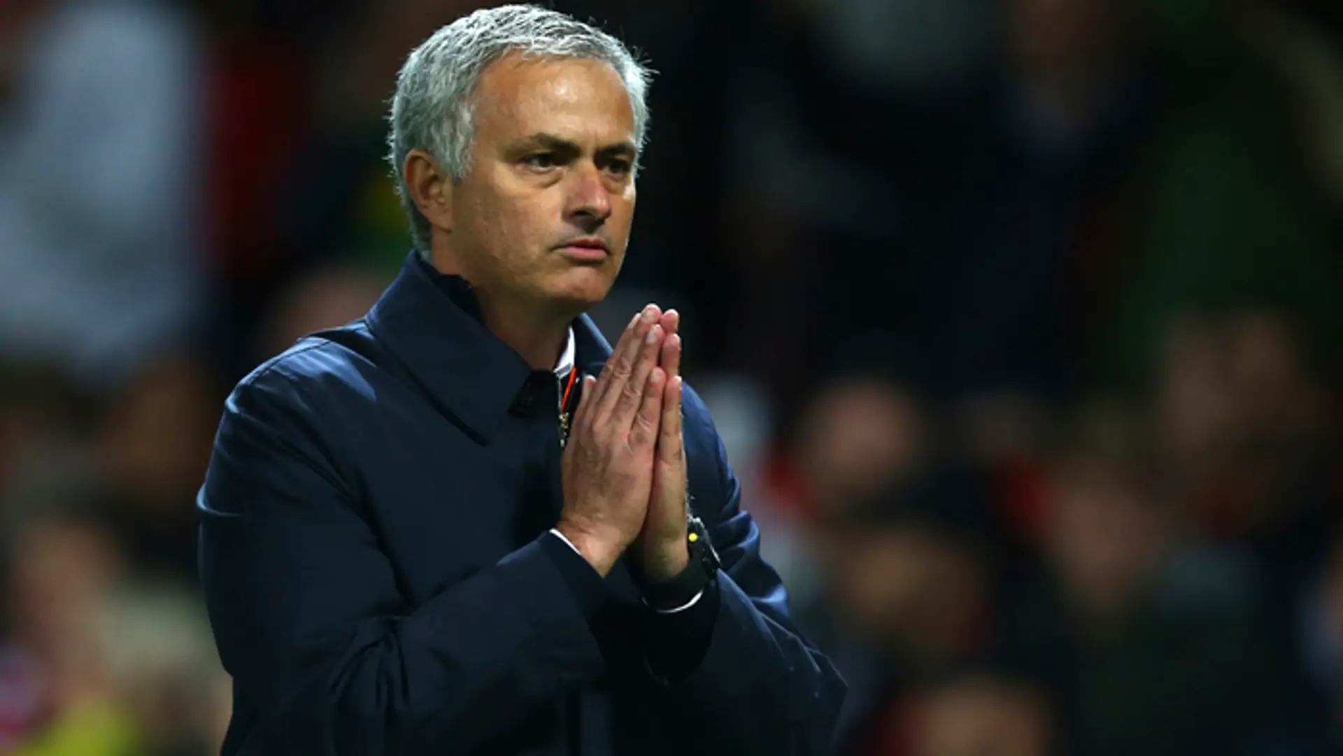 Tréner Manchester United Jose Mourinho.