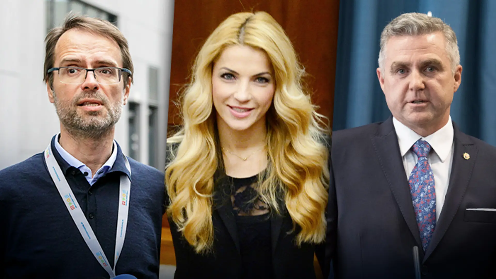 Tomáš Szalay, Martina Šimkovičová a Tibor Gašpar. 