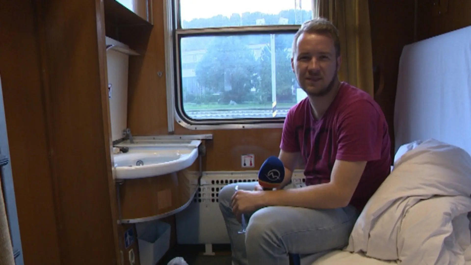 Martin Petro absolvovala nočnú jazdu v lôžkovom vozni do Košíc.