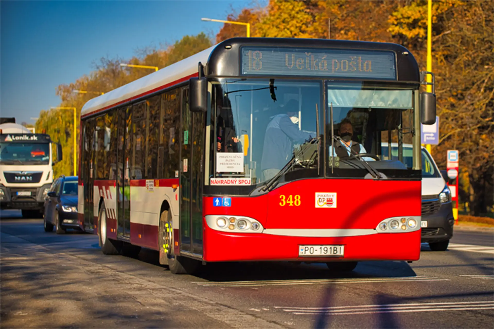 MHD v Prešove.