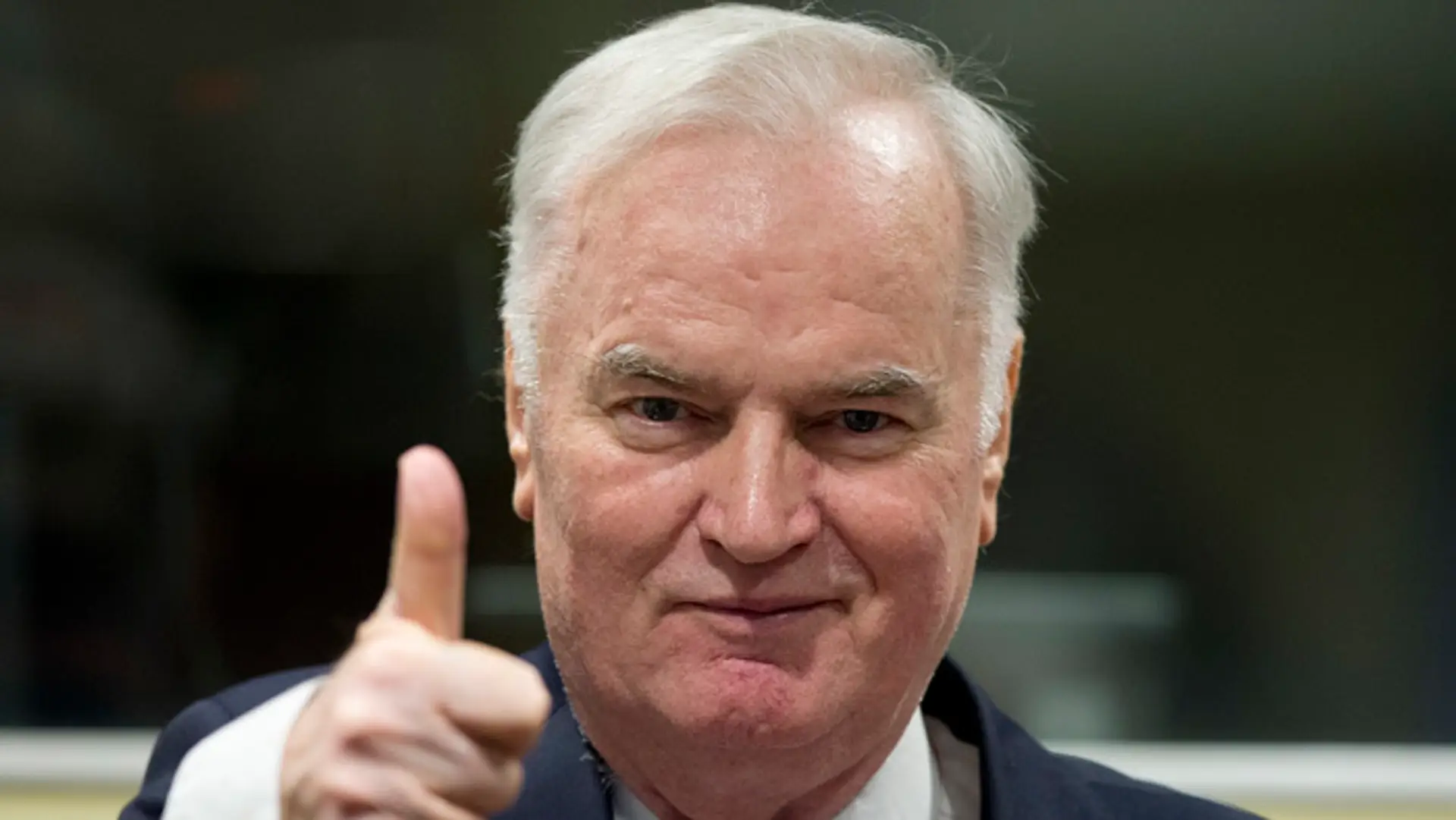 Bývalý bosnianskosrbský generál Ratko Mladić.