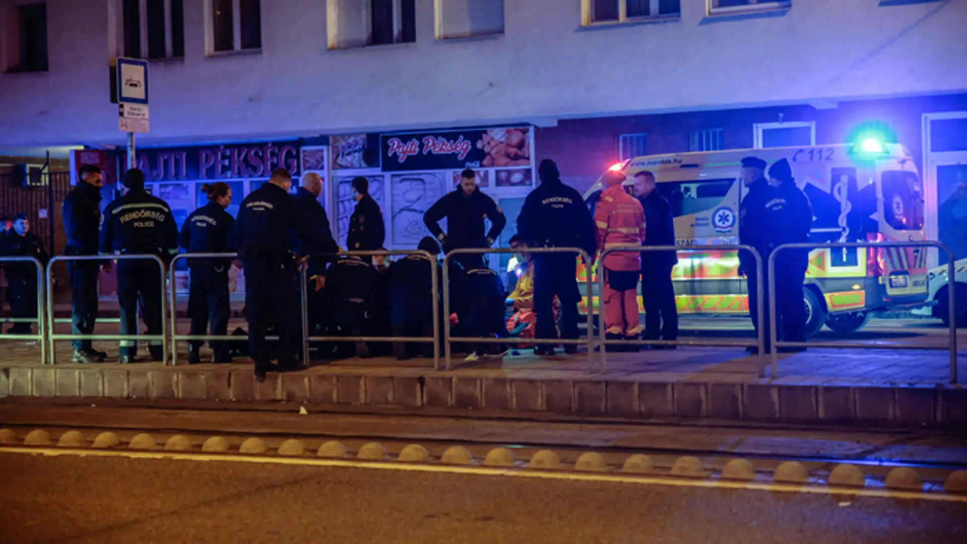 Útok v Budapešti.