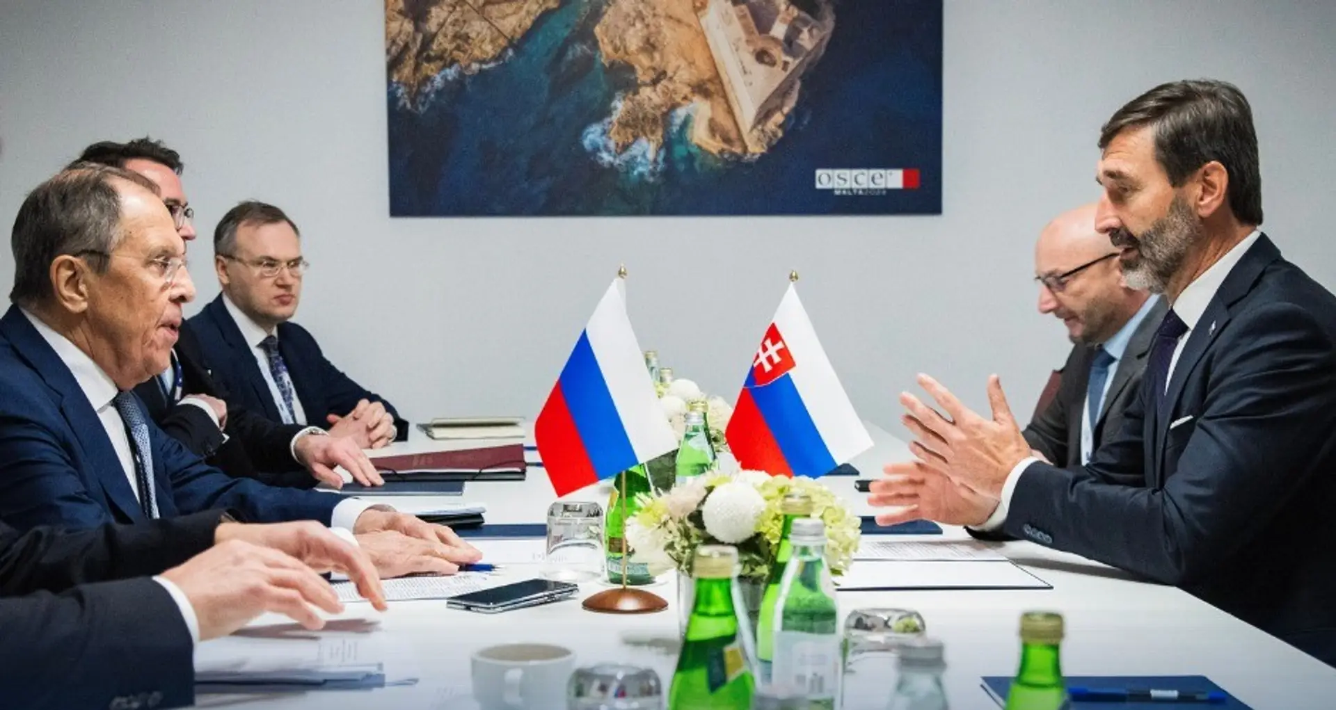 Rokovanie Juraja Blanára so Sergejom Lavrovom