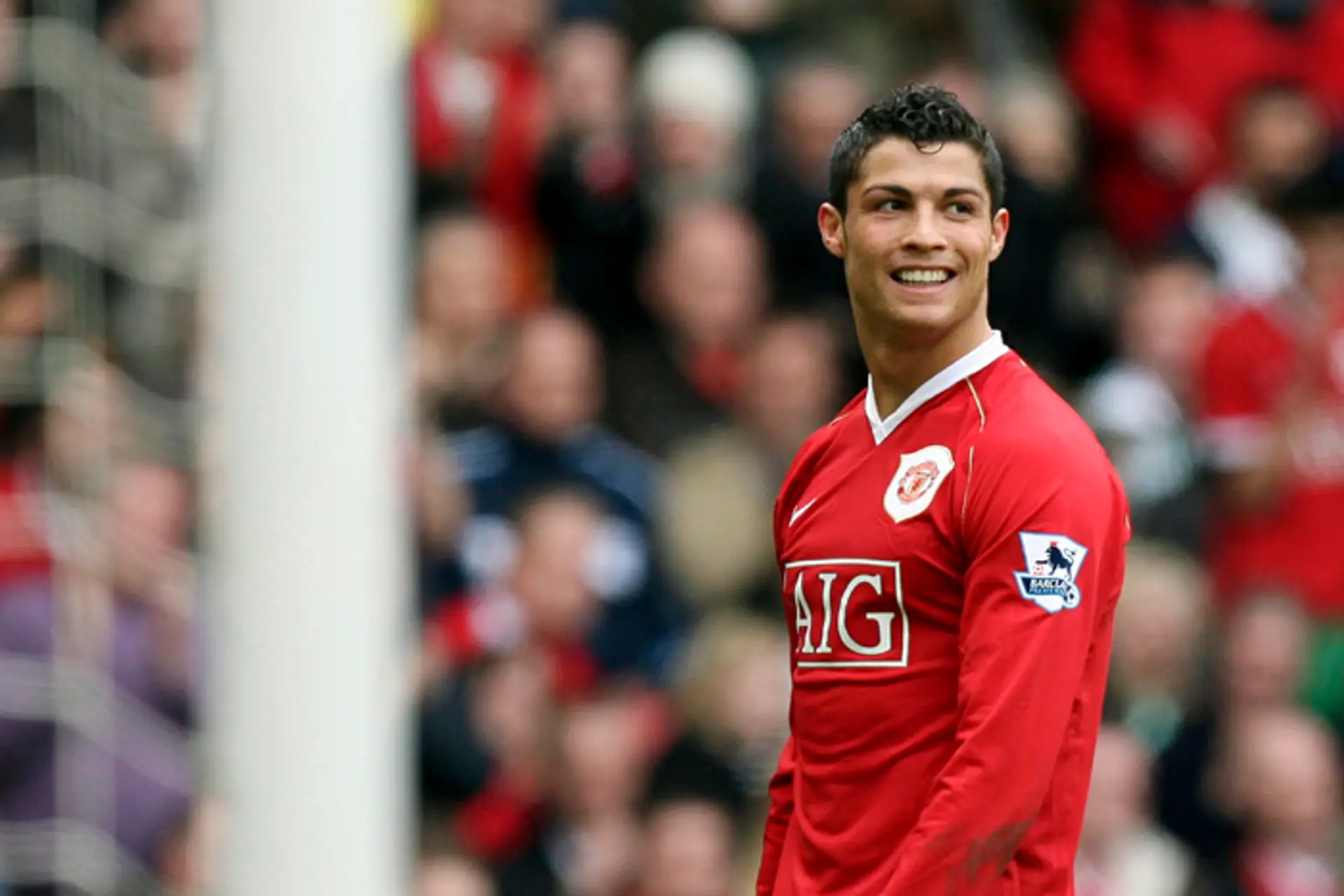 Na archívnej snímke zo 17. marca 2007 hráč Manchester United Cristiano Ronaldo.