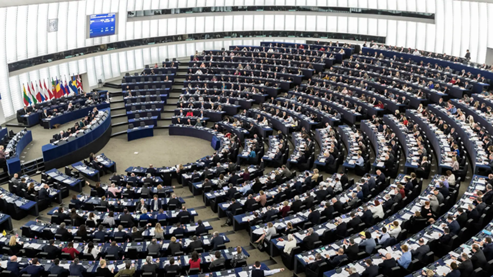 Európsky parlament v Štrasburgu.