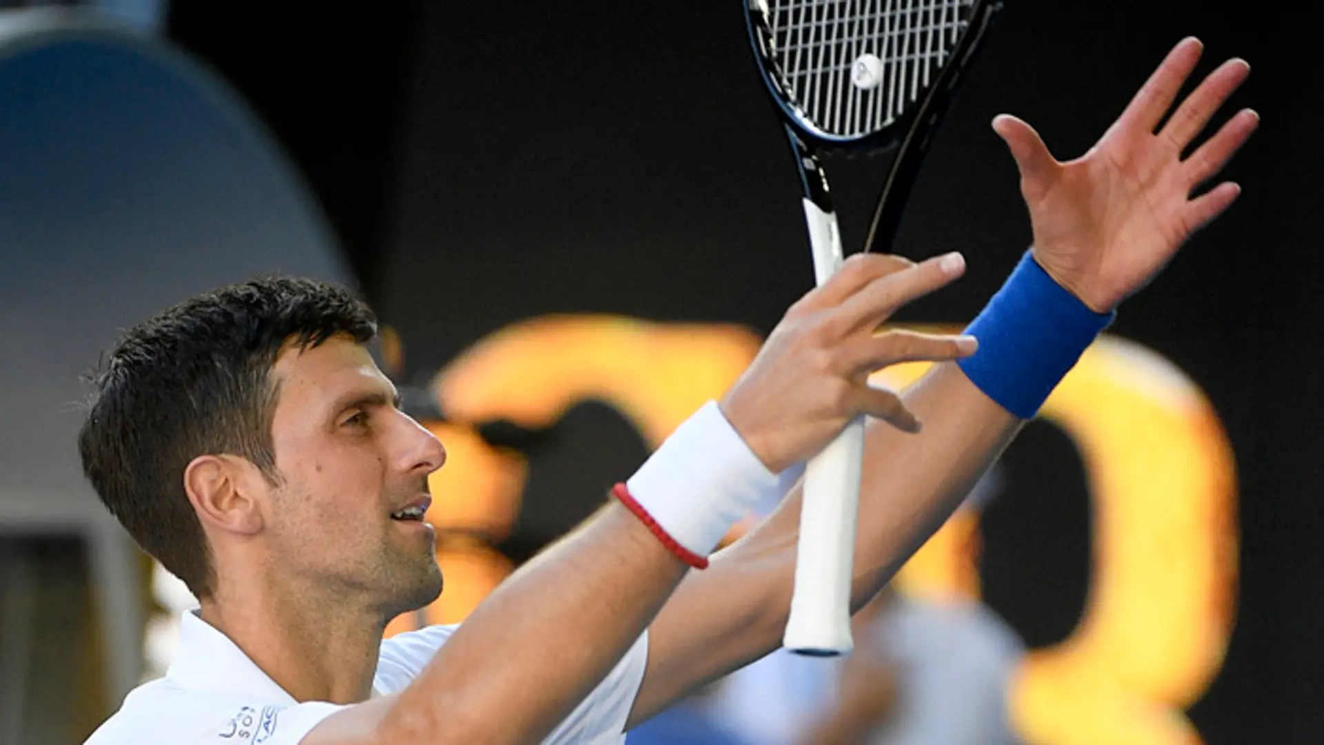 Tenista Alexei Popyrin v 3. kole na Australian Open.