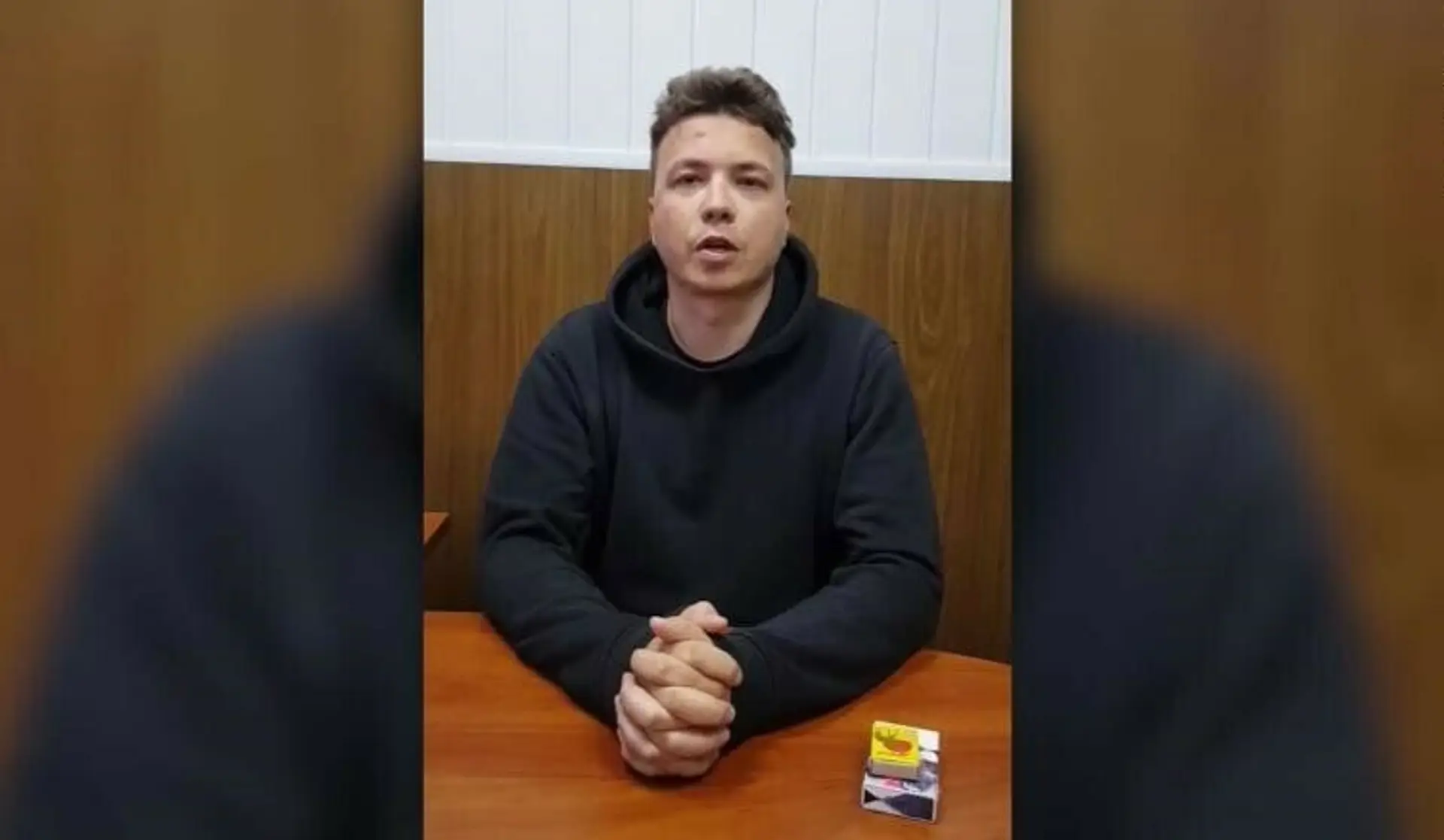Raman Pratasevič v štátnej televízii