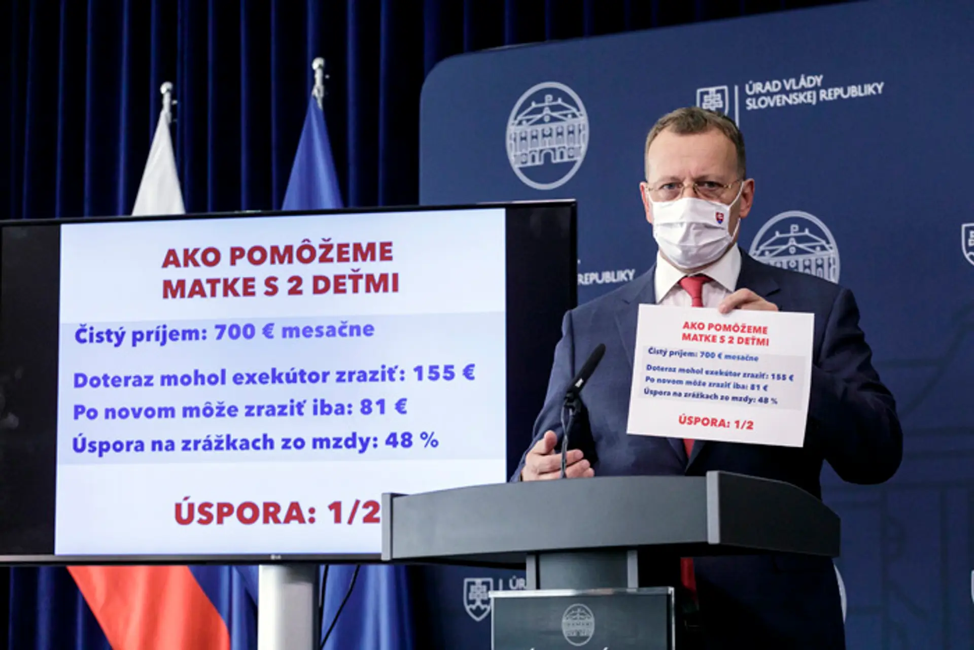 Boris Kollár predstavuje zmenu v exekúciách.
