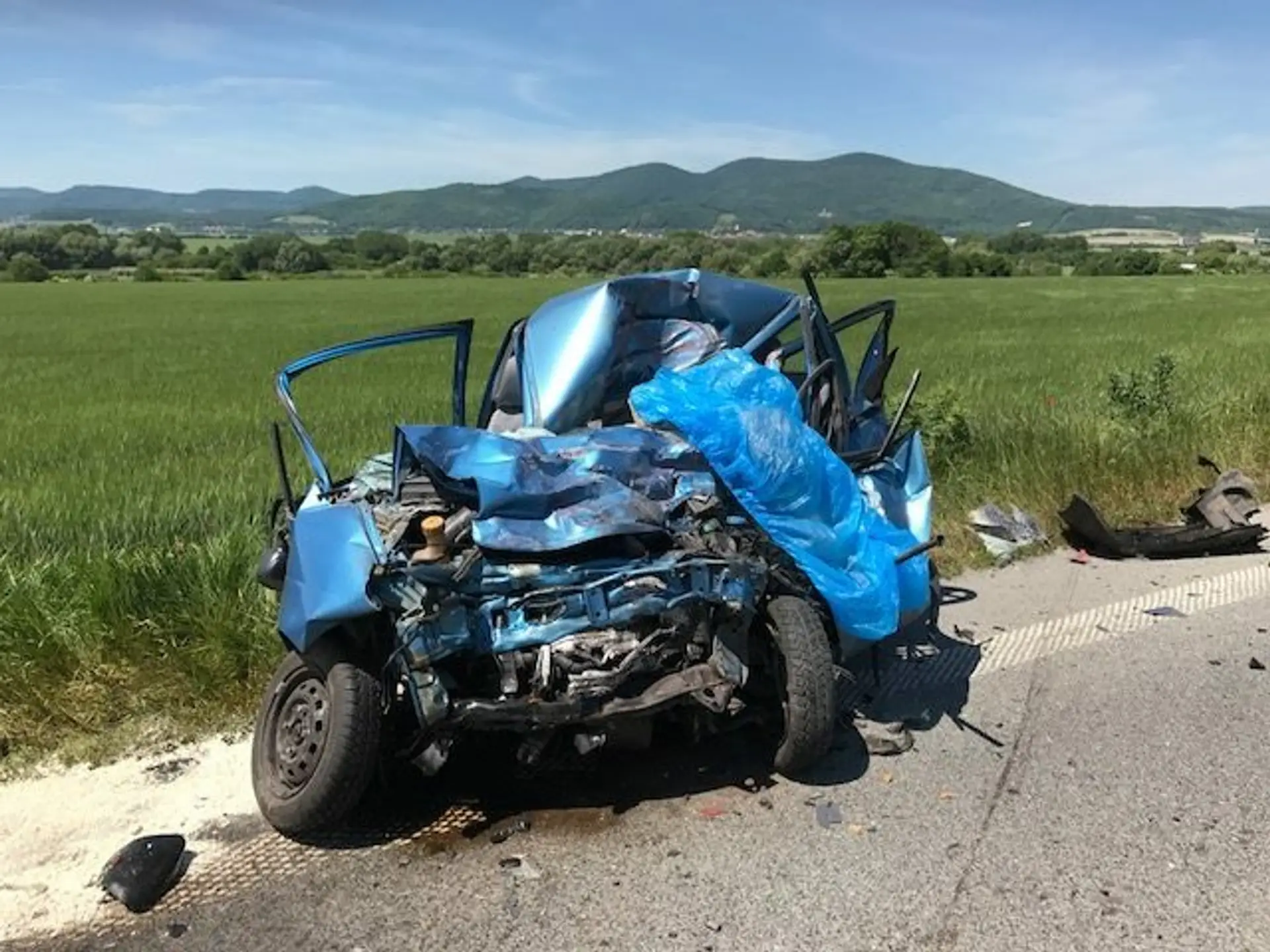 Žena zrážku neprežila.