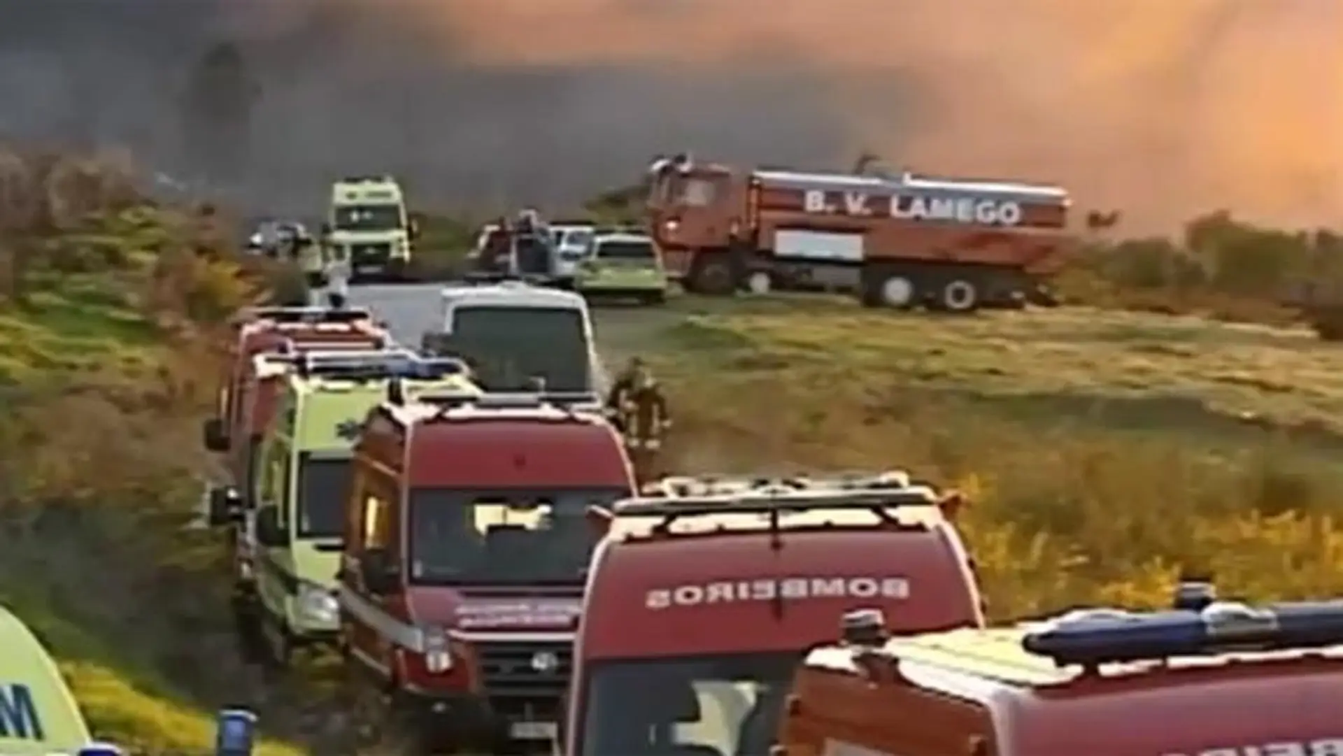 Explózia v továrni v Portugalsku.