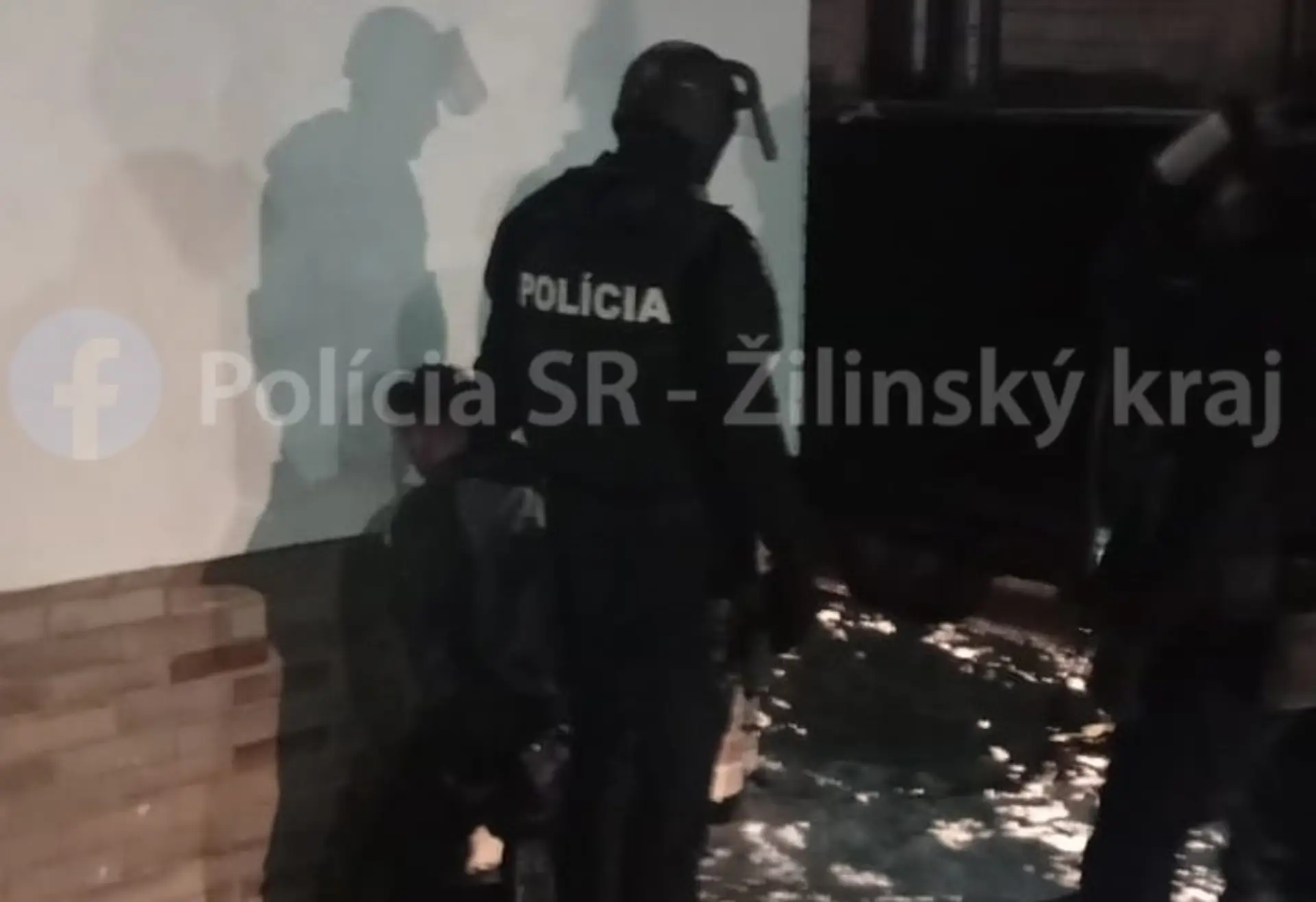 Zásah polície.