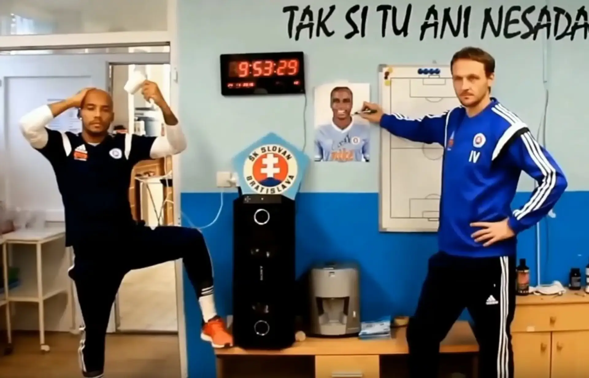 Hráči Slovana Bratislava sa zapojili do akcie Manequin challenge.