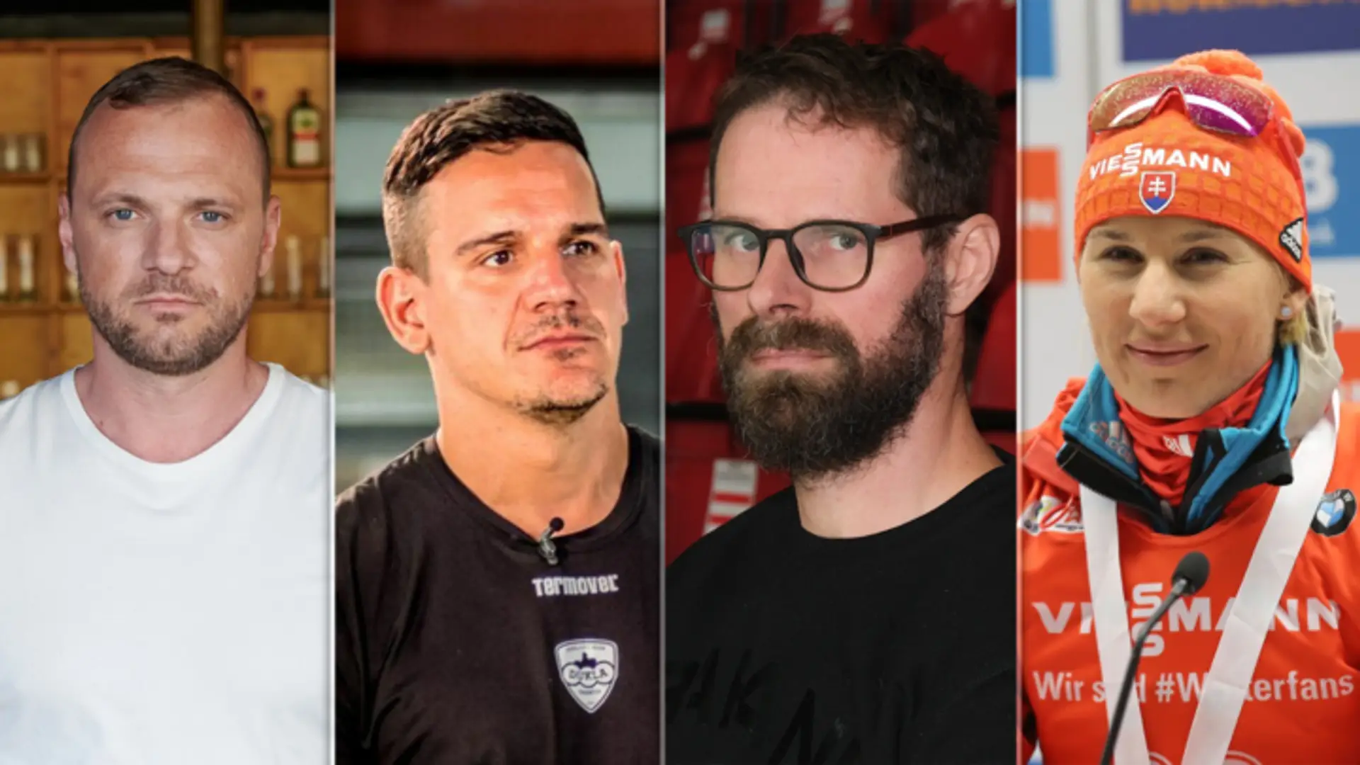 Marián Gáborík, Branko Radivojevič, Michal Handzuš, Anastasia Kuzminová