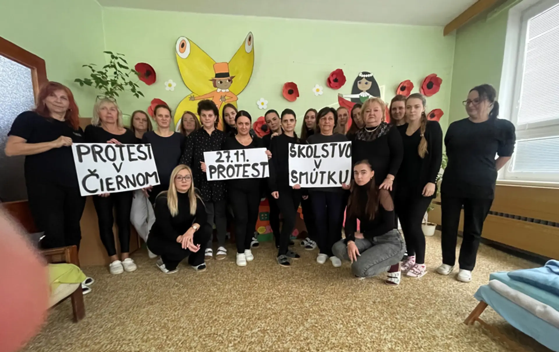 Zamestnanci Materskej školy Makarenkova v Partizánskom.