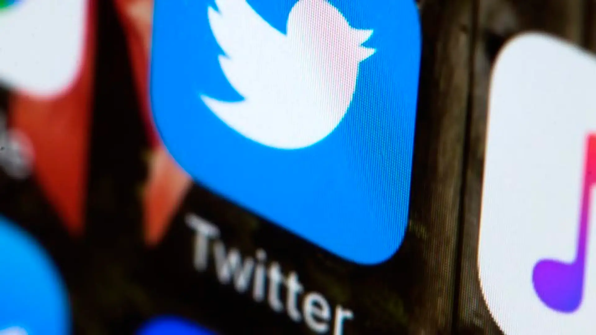 Ikonka Twitteru na mobilnom telefóne.