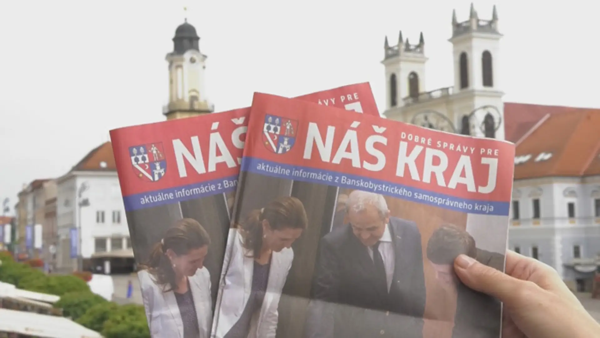 Vydanie župných novín Náš kraj, ktoré kritizuje TIS i poslanci.